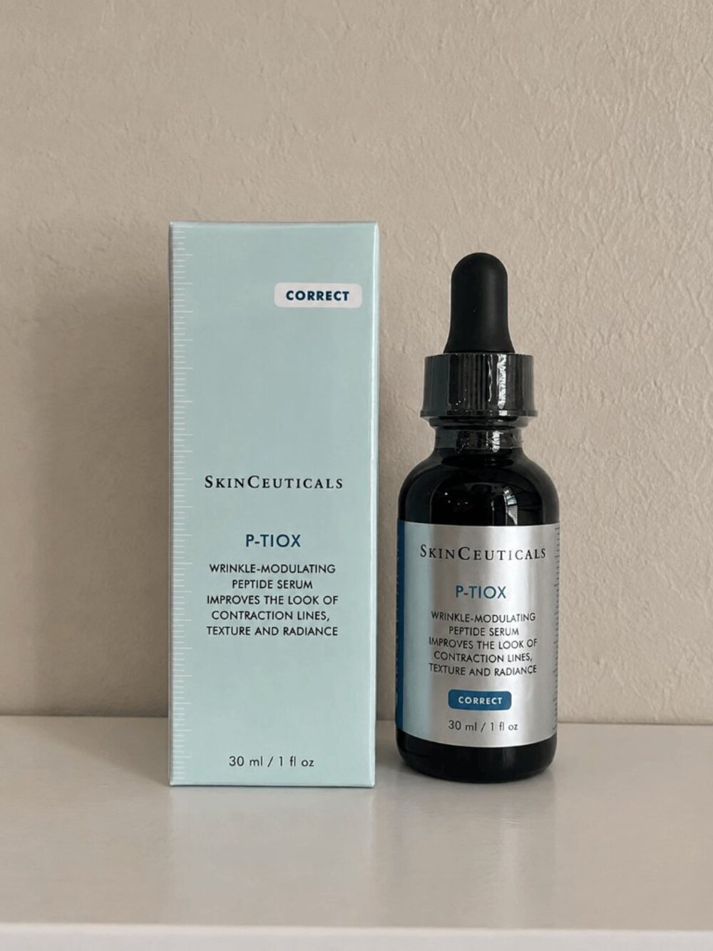 SkinCeuticals P-TIOX Wrinkle-Modulating Peptide Serum 1 fl oz 30ml New Sealed